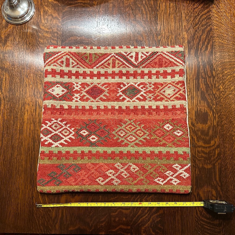 Vintage Pottery Barn Kilim Pillow Cover